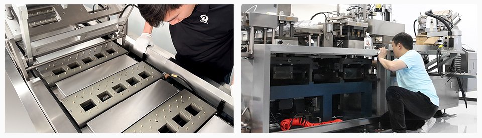 blister card machine commissioning