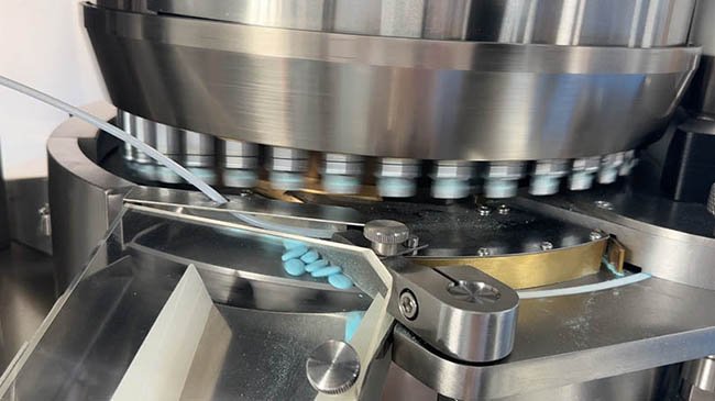 tablet pressing process