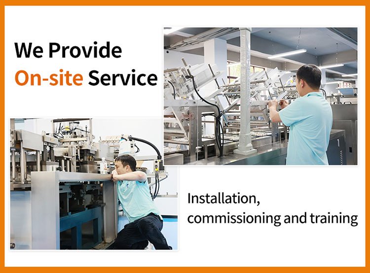 blister card machine comissioning