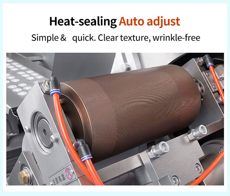heating sealing station automatic adjust