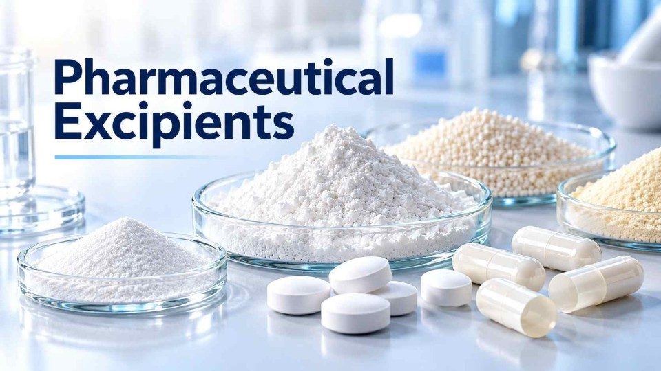 Pharmaceutical excipients types functions and common tablet capsule ingredients
