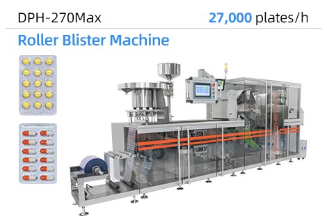 DPH-270Max Roller Blister Packing Machine