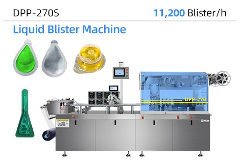 Машина для упаковки жидких продуктов в блистеры DPP-270S