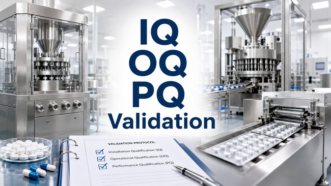 IQ OQ PQ Валидация: 7 критических проверок для квалификации фармацевтического оборудования